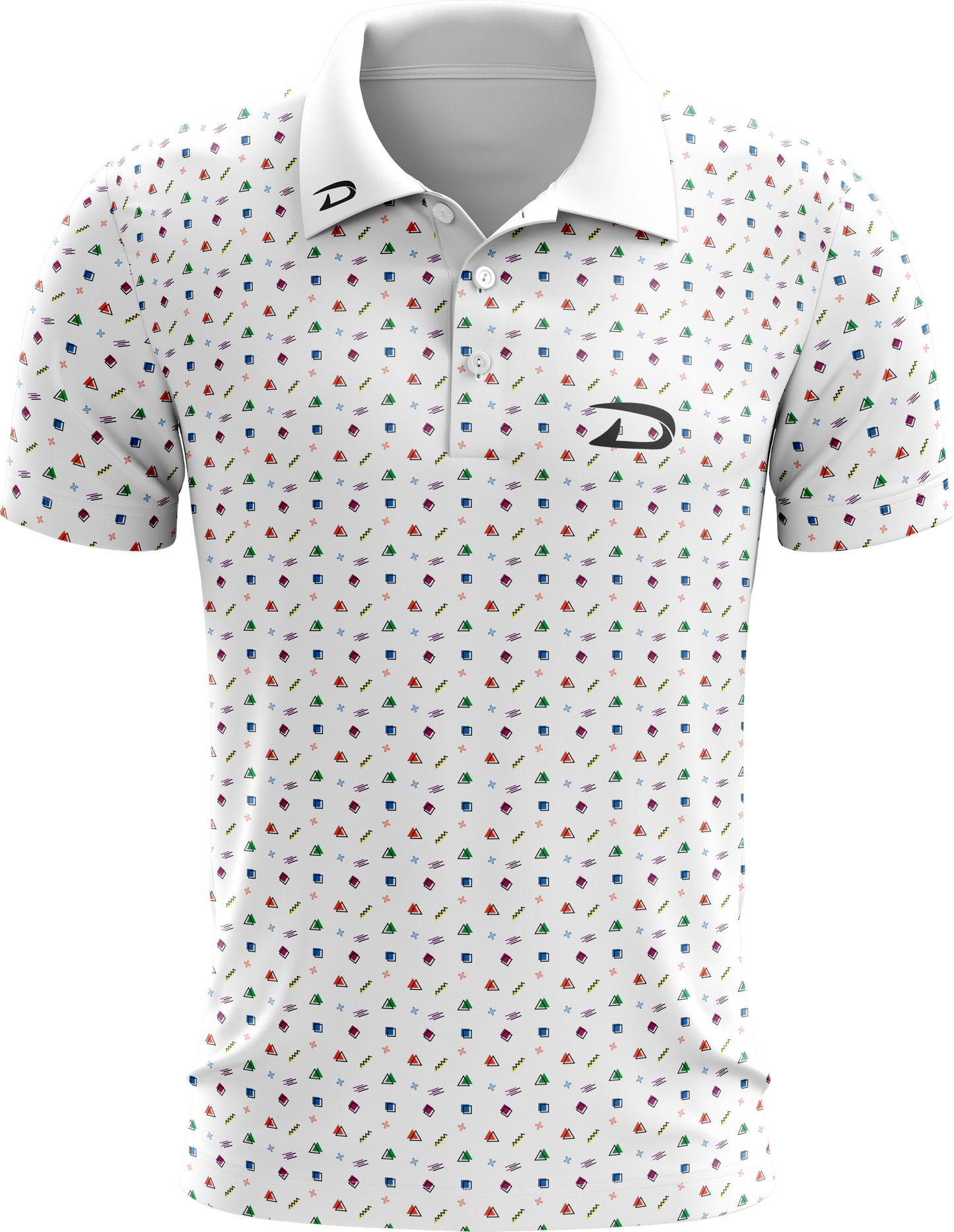 Driven Golf Shirt | Shapes Collection-DSC-001