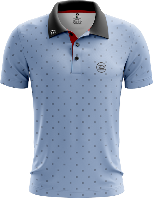 Driven Premium Collection Golf Shirt | Skyline