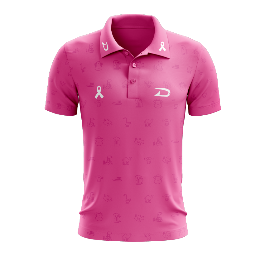 Driven Golf Shirt | Cancer Awareness - MDCA-002