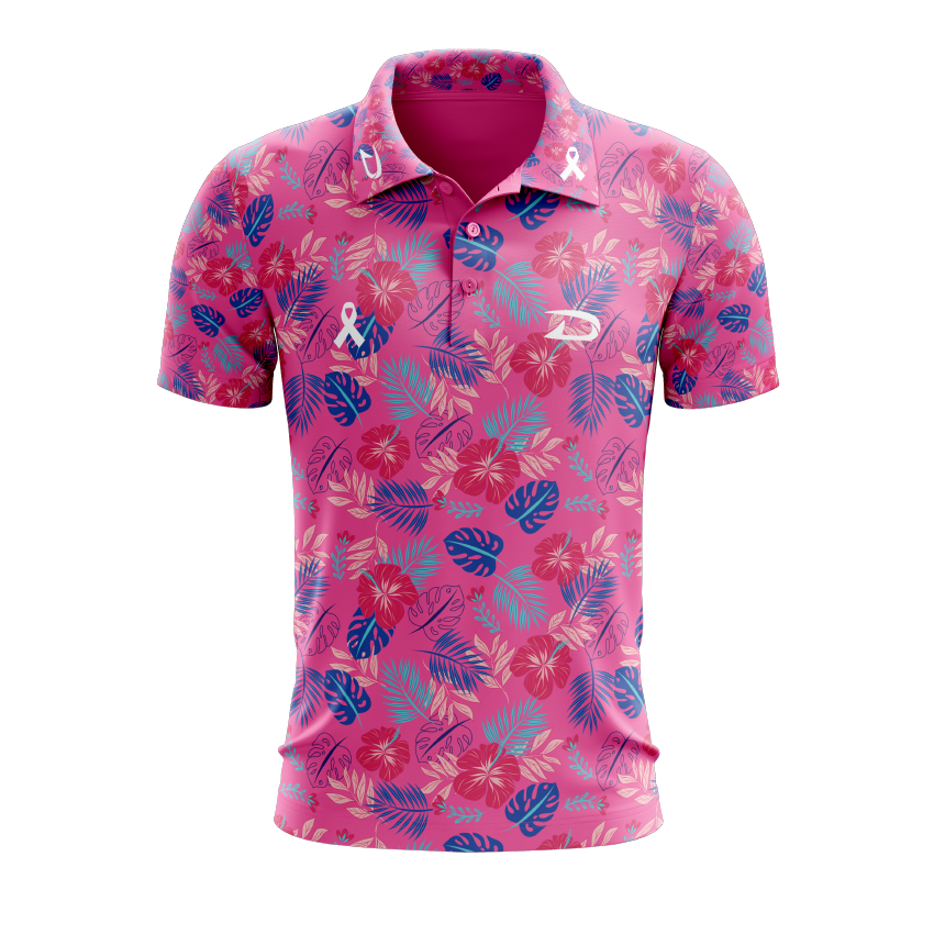 Driven Golf Shirt | Cancer Awareness - MDCA-003