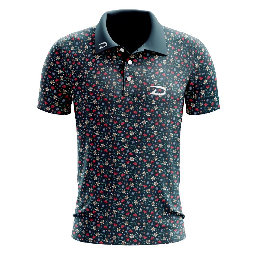 Driven Golf Shirt | Flower Collection- DFL-001