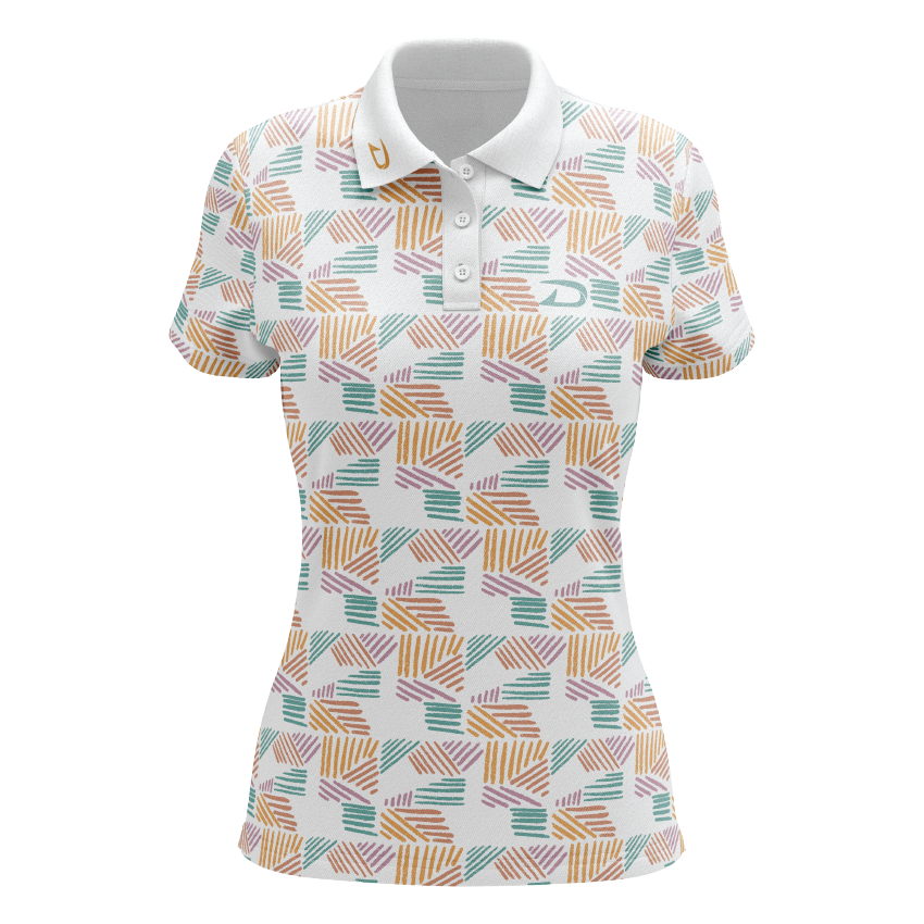 Driven Golf Shirt | Pattern Collection- LPR-003