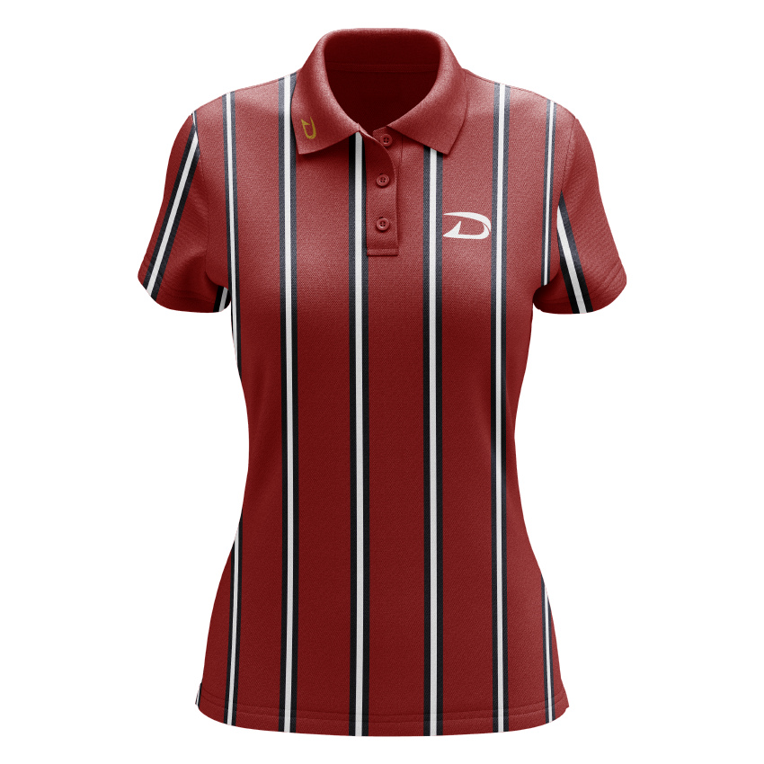 Driven Golf Shirt | Vertical Striped Collection- LVR-002