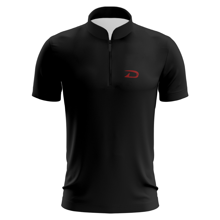 Driven Zipper Golf Shirt | Plain Collection- MPLZ-001