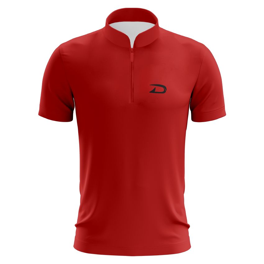Driven Zipper Golf Shirt | Plain Collection- MPLZ-002