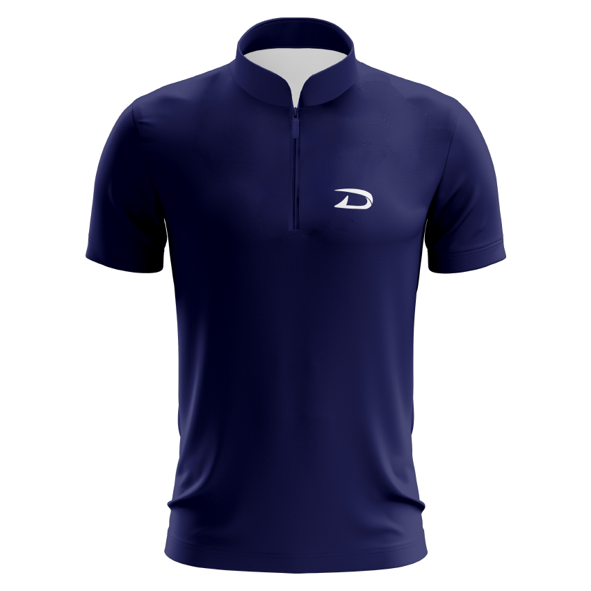 Driven Zipper Golf Shirt | Plain Collection- MPLZ-005