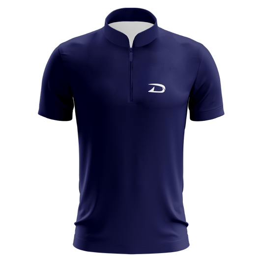 Driven Zipper Golf Shirt | Plain Collection- MPLZ-005