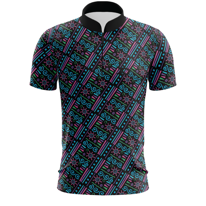 Driven Zipper Golf Shirt | Trendy Collection- MTRZ-006