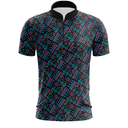 Driven Zipper Golf Shirt | Trendy Collection- MTRZ-006