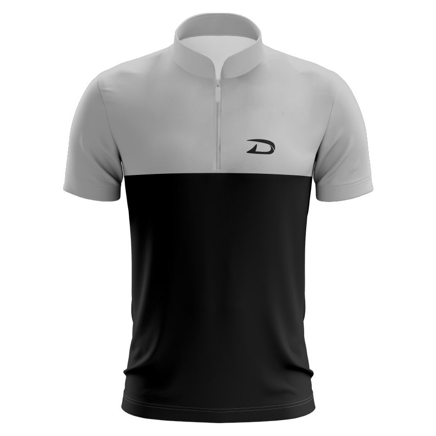 Driven Zipper Golf Shirt | Two-Tone - MTTZ-004
