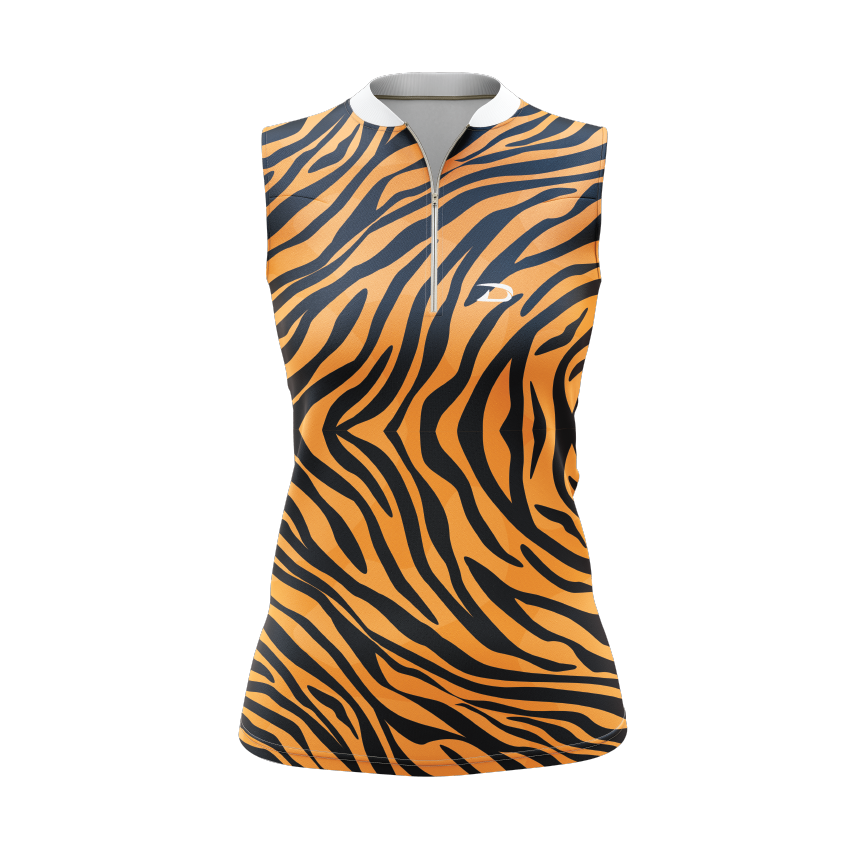Driven Zipper Golf Shirt | Sleeveless Collection- SLR-006