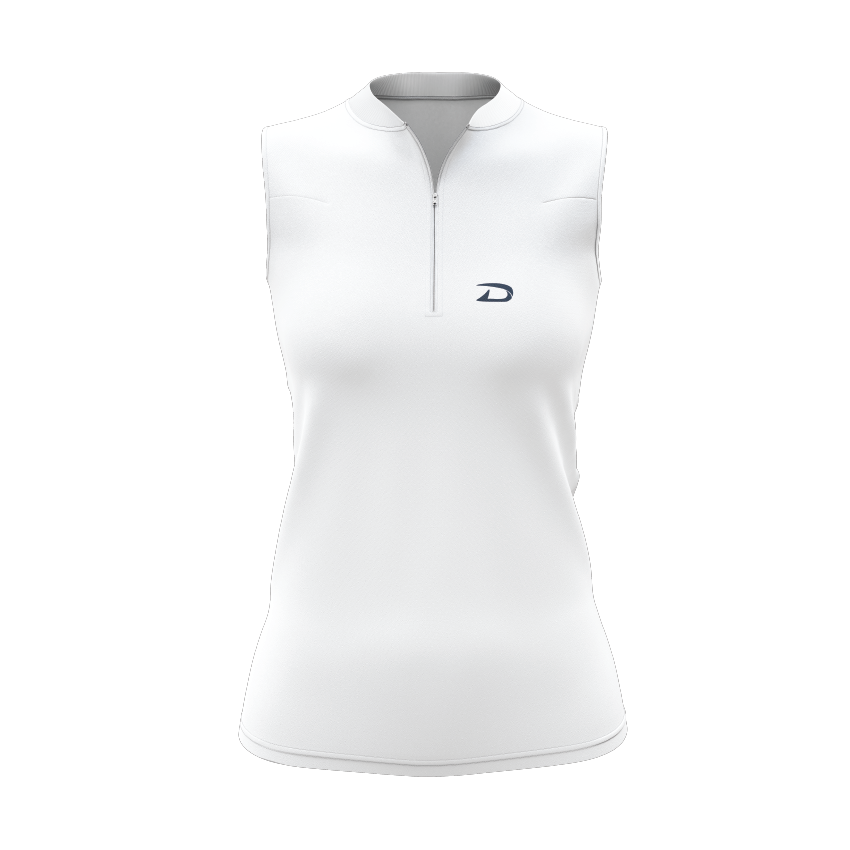 Driven Zipper Golf Shirt | Sleeveless Collection- SLR-008