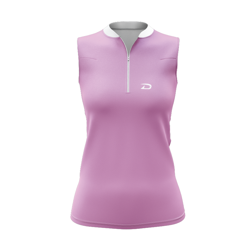 Driven Zipper Golf Shirt | Sleeveless Collection- SLR-010