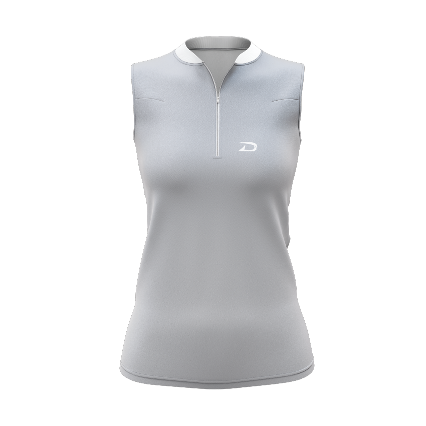 Driven Zipper Golf Shirt | Sleeveless Collection- SLR-012