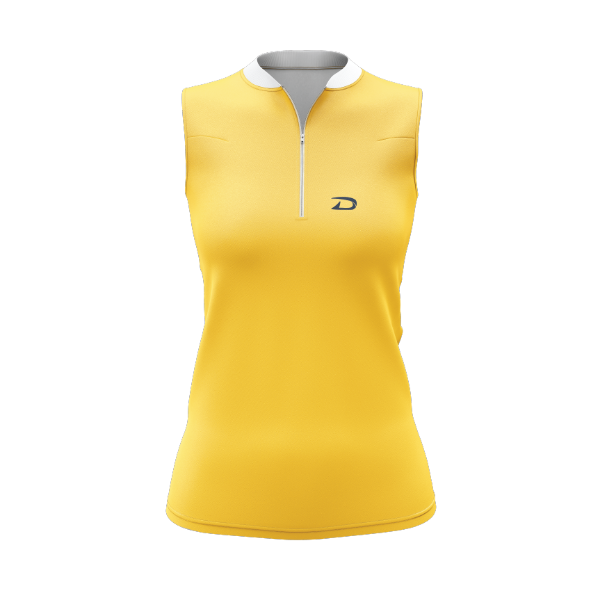 Driven Zipper Golf Shirt | Sleeveless Collection- SLR-014