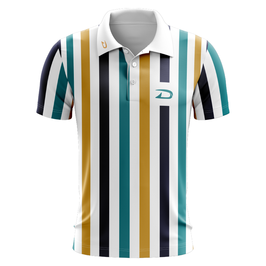 Driven Golf Shirt | Striped Collection- MVR-003