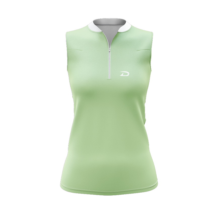 Driven Zipper Golf Shirt | Sleeveless Collection- SLR-011